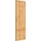Ekena Millwork Framed Board-n-Batten Shutters w/Z-Bar, Rough Sawn Western Red Cedar, 26 7/8W x 76H, PR RBF06Z26X076RWR - alternate 2